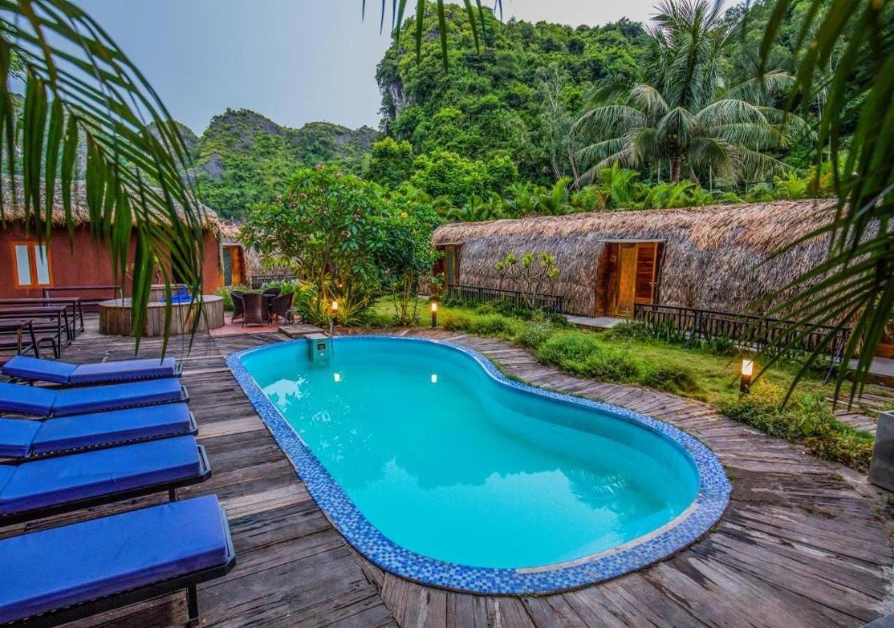 Catba Backpackers Hostel & Pool Bar Chan Chau Exteriér fotografie